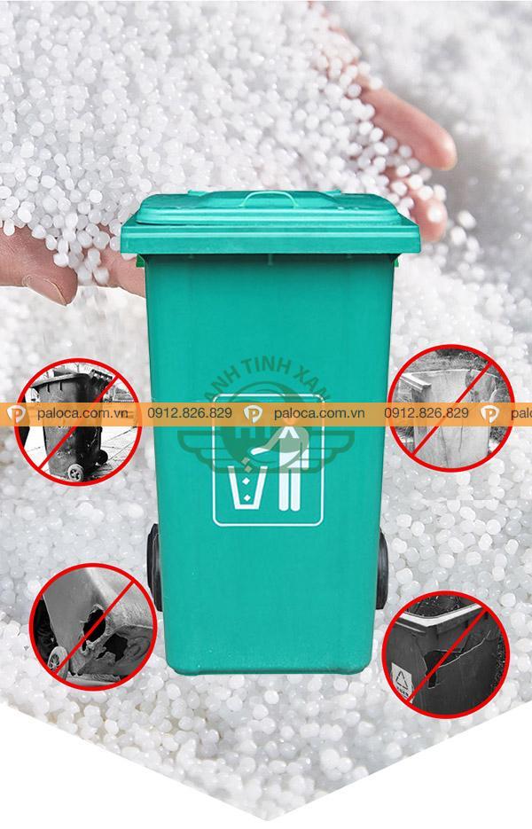Các đặc tính của thùng rác nhựa Composite