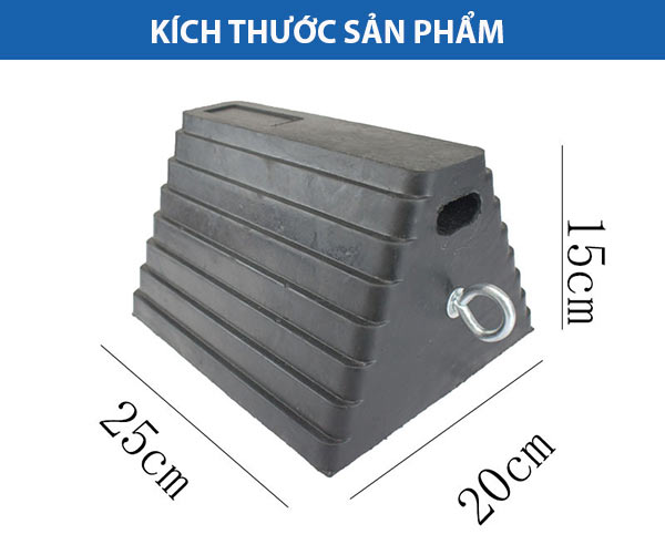 Tham khảo kích thước cục canh lùi bánh xe