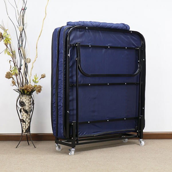 Giường phụ khi gấp gọn - tiện lợi cất trữ