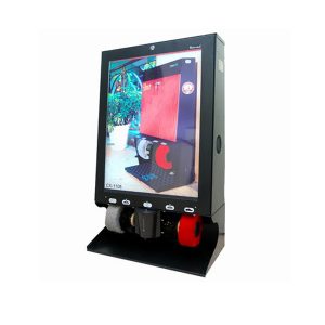 Máy đánh giày có ảnh quảng cáo tĩnh có thể thay thế