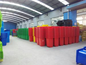 Kho hàng thùng rác nhựa của Paloca cao cấp
