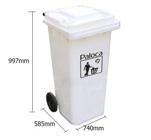 Kích thước thùng đựng rác nhựa HDPE cao cấp dung tích 240L