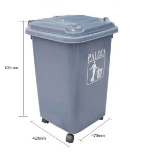 Kích thước thùng đựng rác bằng nhựa cao cấp