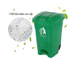 Chất liệu thùng rác từ nhựa HDPE nguyên sinh cao cấp