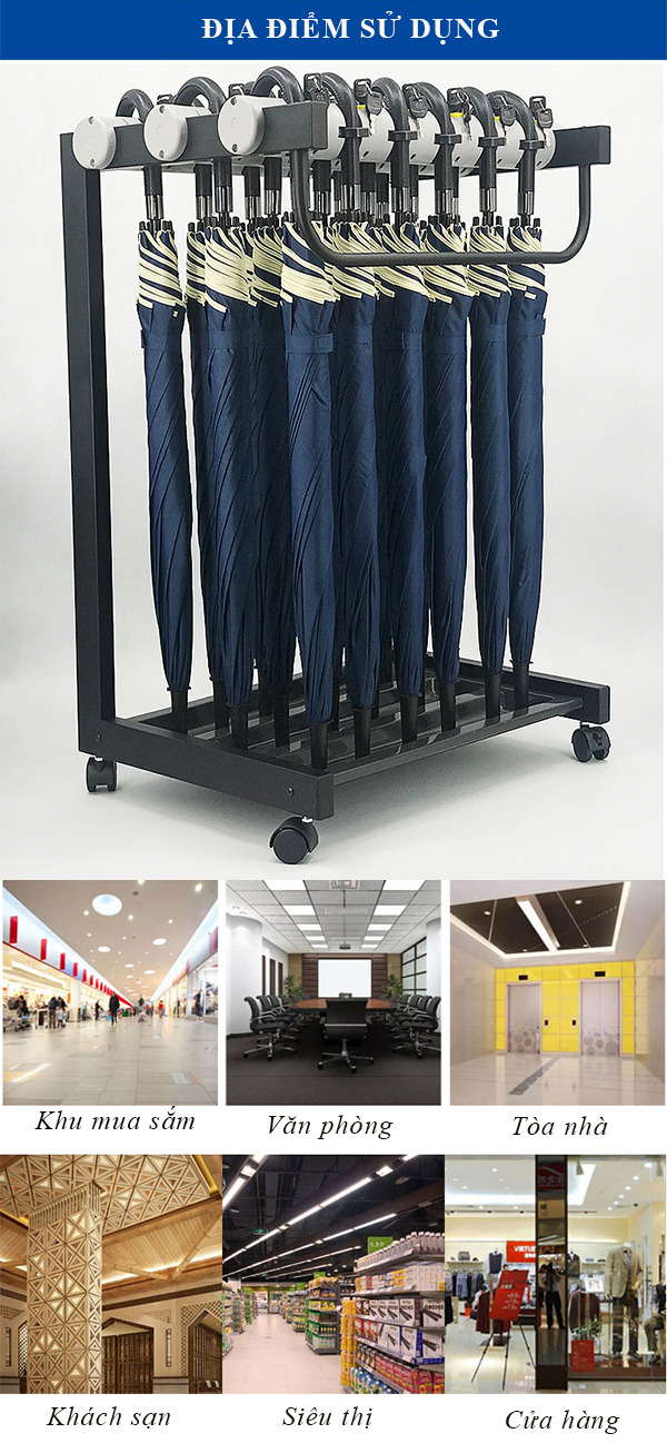 Thiết bị được sử dụng tại nhiều không gian