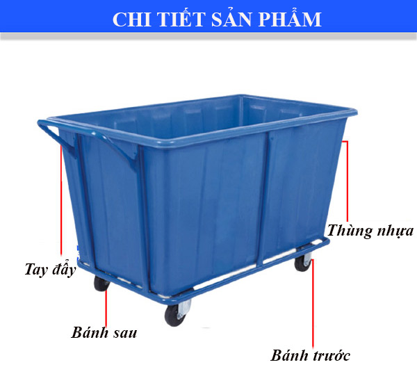 Các bộ phận cấu thành xe giặt ủi